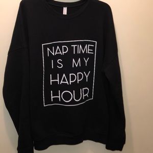 Boutique oversized sweatshirt